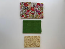 Load image into Gallery viewer, Sustainable Beeswax Wraps, Set of 3-Veg Garden Set