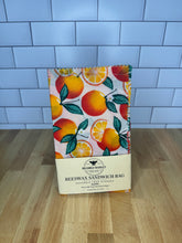 Load image into Gallery viewer, Citrus Sunshine Beeswax Wraps – (Sandwich Bag 8"x11")