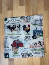 Load image into Gallery viewer, Farm Fresh Beeswax Wraps – (Sandwich Bag 8"x11")