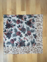 Load image into Gallery viewer, Vintage Rose Garden Beeswax Wraps – Set of 2 (Small & Medium)