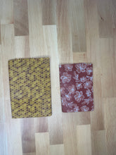 Load image into Gallery viewer, Honey & Heather Beeswax Wraps – Set of 2 (Small & Medium)