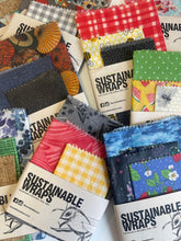 Load image into Gallery viewer, Sustainable Beeswax Wraps – Set of 3 (Small & Medium & Large)