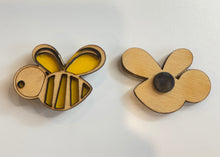Load image into Gallery viewer, Bee Magnet-Set of 3
