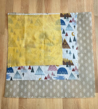 Load image into Gallery viewer, Sustainable Beeswax Wraps, Set of 3- Camping Set
