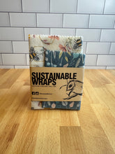 Load image into Gallery viewer, S/M Sustainable Wraps, Set of 2- Flower Set
