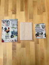 Load image into Gallery viewer, Farm Beeswax Wraps – Set of 3 (Small &amp; Medium &amp; Large)
