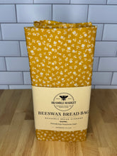 Load image into Gallery viewer, Golden Meadow Beeswax Wraps – (Bread Bag 13"x19")
