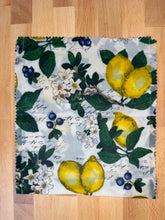 Load image into Gallery viewer, Lemon Grove Beeswax Wraps – (Sandwich Bag 8"x11")
