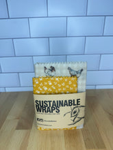 Load image into Gallery viewer, Buttercup Farmhouse Beeswax Wraps – Set of 2 (Small &amp; Medium)
