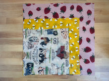 Load image into Gallery viewer, Berry Bee Farm Beeswax Wraps – Set of 3 (Small &amp; Medium &amp; Large)
