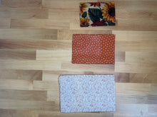 Load image into Gallery viewer, Autumn Harvest Beeswax Wraps – Set of 3 (Small &amp; Medium &amp; Large)

