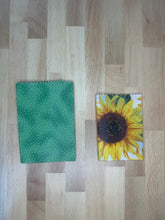 Load image into Gallery viewer, Sunflower &amp; Sage Beeswax Wraps – Set of 2 (Small &amp; Medium)
