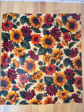 Load image into Gallery viewer, Autumn Sunflower Extra Large Beeswax Wrap
