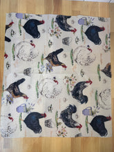 Load image into Gallery viewer, Lavender Hen Extra Large Beeswax Wrap
