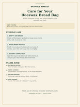 Load image into Gallery viewer, Midnight Polka Dot Beeswax Wraps – (Bread Bag 13"x19")
